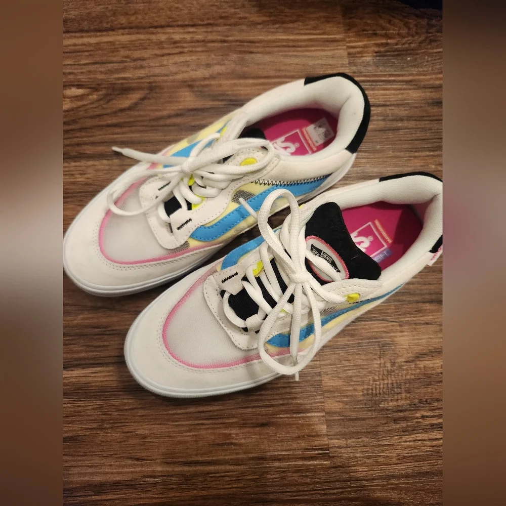 Vans Wavee Neon Sneakers - Picture 2 of 5